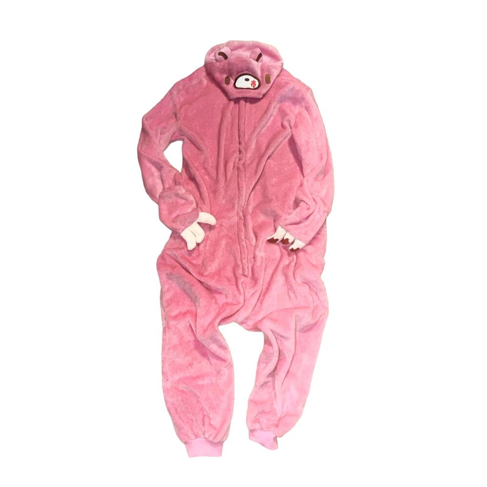 pink gloomy bear kigurumi onesie